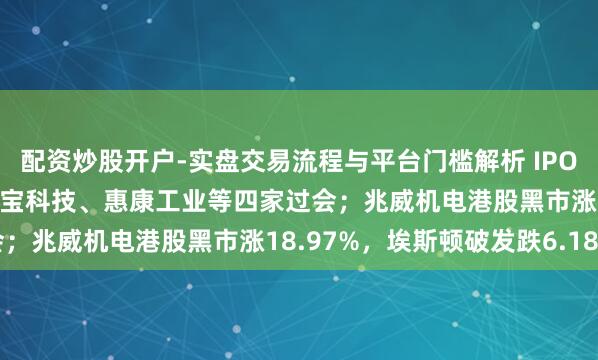 配资炒股开户-实盘交易流程与平台门槛解析 IPO不雅察日报（3.6）：臻宝科技、惠康工业等四家过会；兆威机电港股黑市涨18.97%，埃斯顿破发跌6.18%