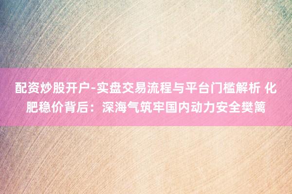 配资炒股开户-实盘交易流程与平台门槛解析 化肥稳价背后：深海气筑牢国内动力安全樊篱